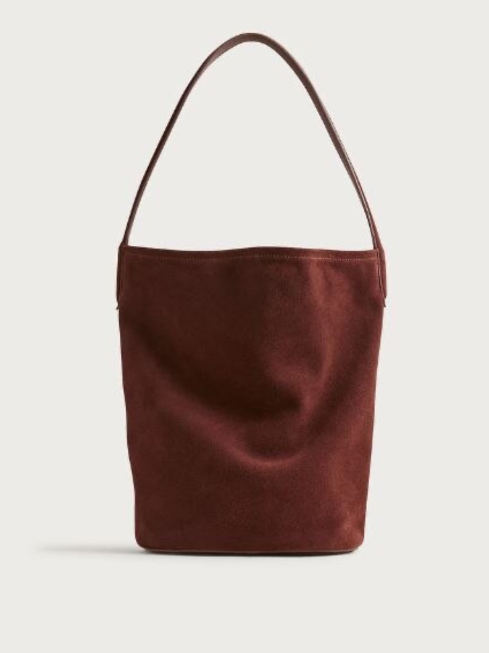 J. Crew Suede Berkley Bucket Bag in Brown